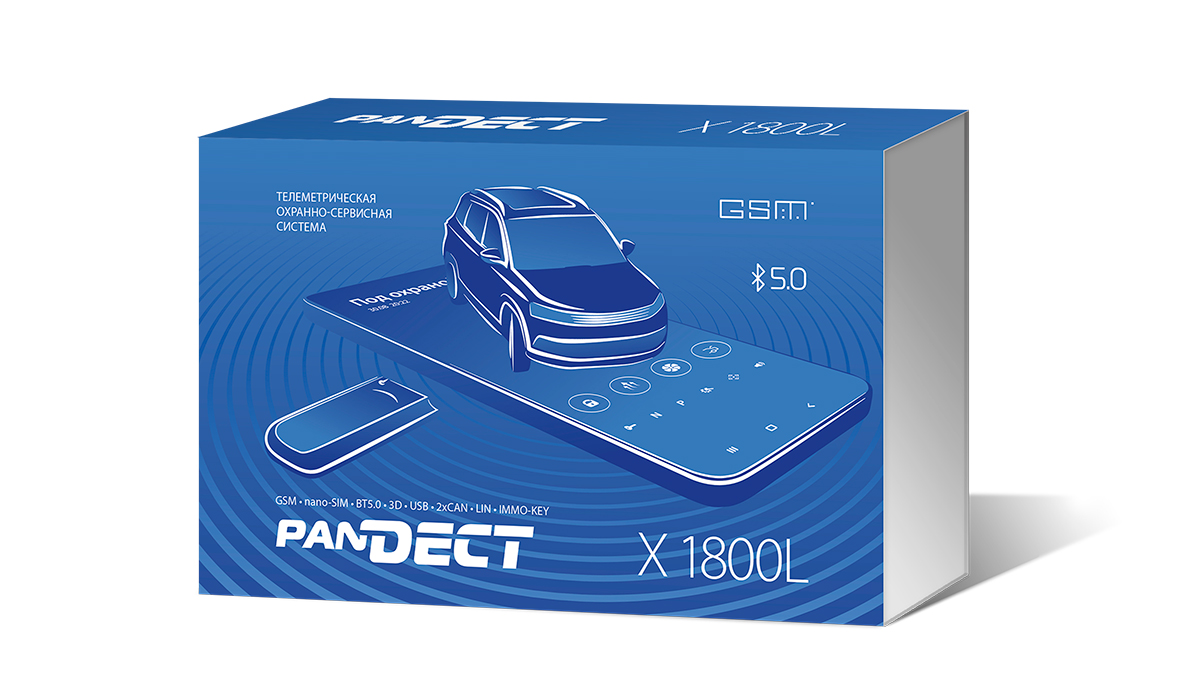Автосигнализация Pandect X-1800L v4 GPS Pandect X-1800L GPS