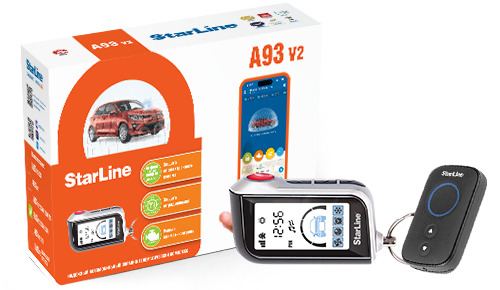 Автосигнализация StarLine A93 V2 2CAN+2LIN StarLine A93 V2 2CAN+2LIN