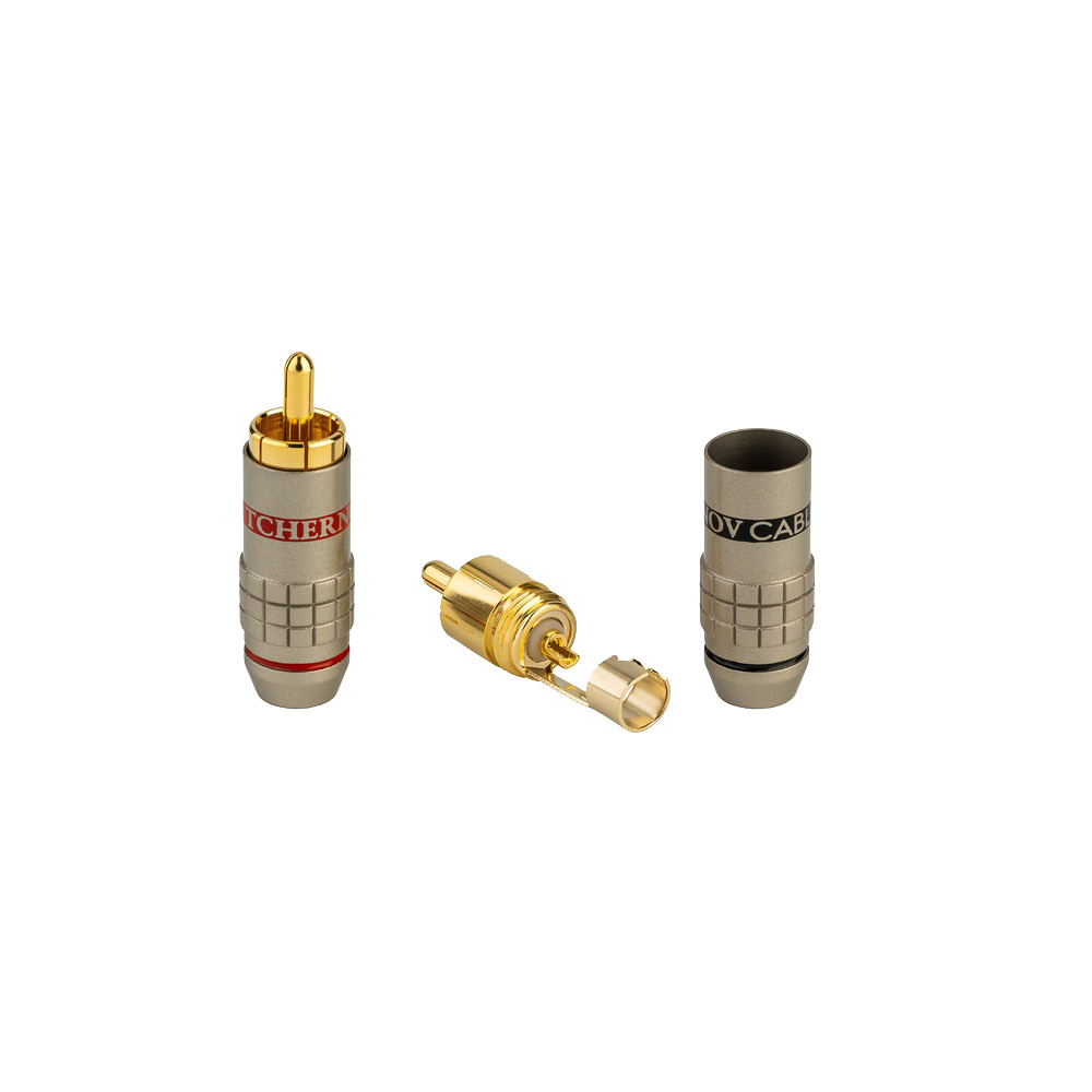 Разъем Tchernov Cable RCA Plug Standard S/Black Tchernov Cable RCA Plug Standard S/Black